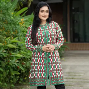 Ethnic Charm Winter Cardigan